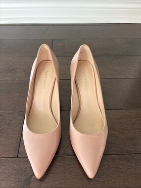 Nine West Blush Nude Pointed-Toe Pumps